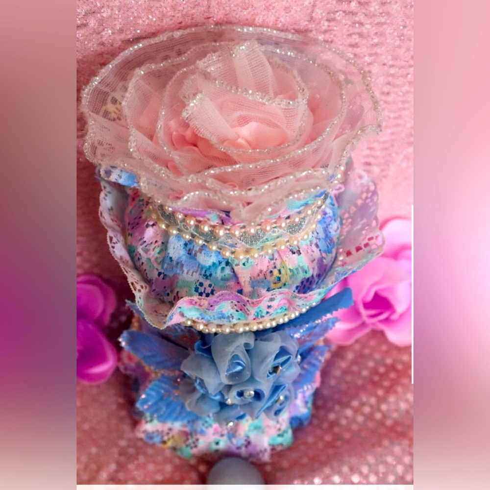 Hand Crafted Divine Love Hat Gypsy Bottle&Jar Set Vintage Vibes - Picture 7 of 7
